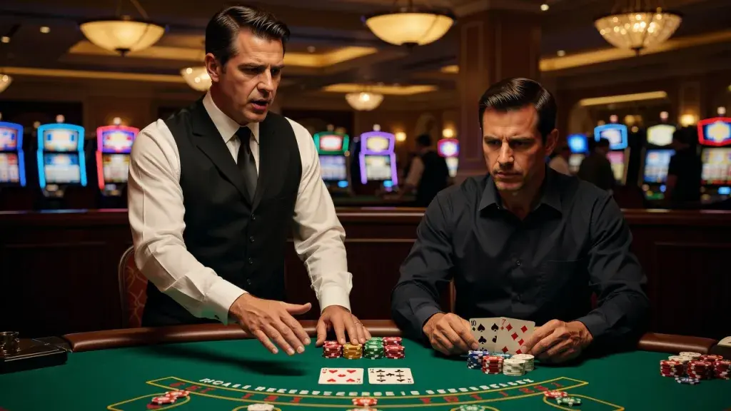 What Does "Push" Mean in Blackjack? Rules, Dealer Pushes, and Push vs Tie vs Win